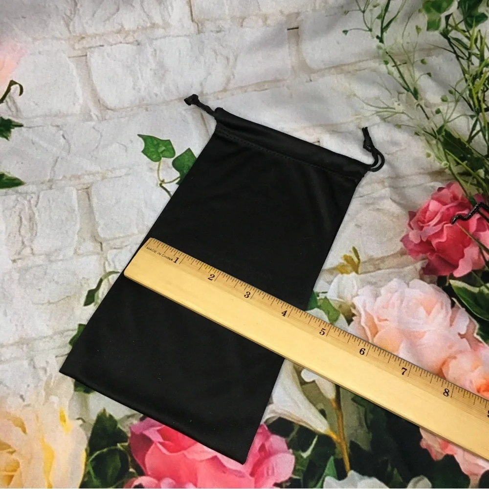 Balenciaga Small Black Eye Glasses Drawstring Dustbag